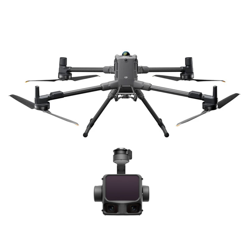 Лидарско оптоварување за DJI M400