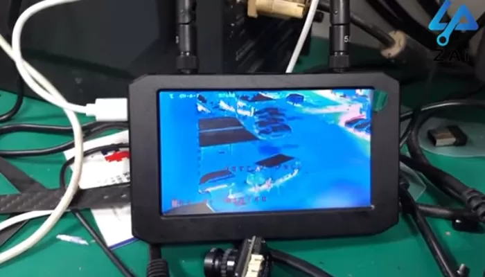 3000g Автономен индустриски дрон 1080P 10km Склоплив RC дрон со камера