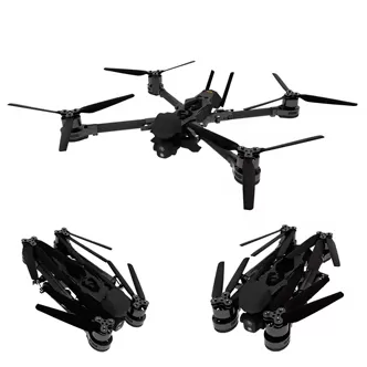 Nutzlast und klappbare FPV-Drohne